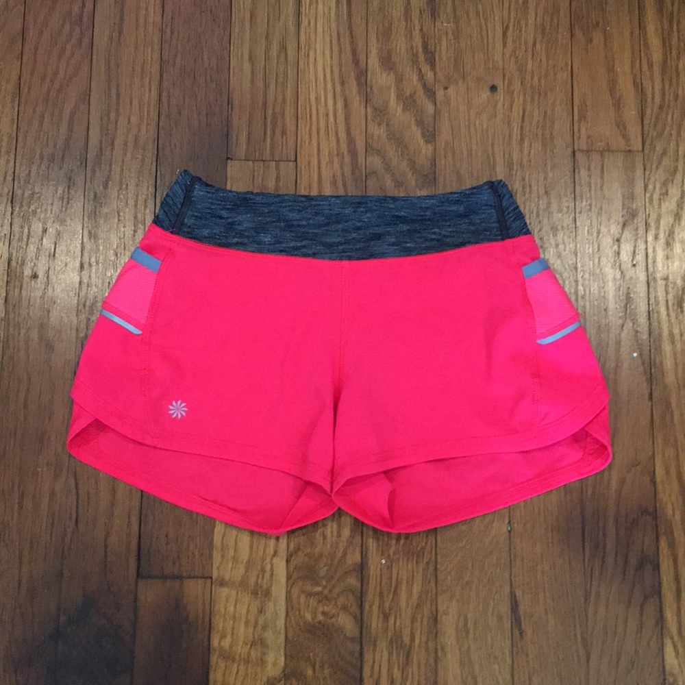 Bright Pink Athletic Shorts
